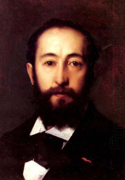 Jean-Jacques Henner Portrait d homme china oil painting image